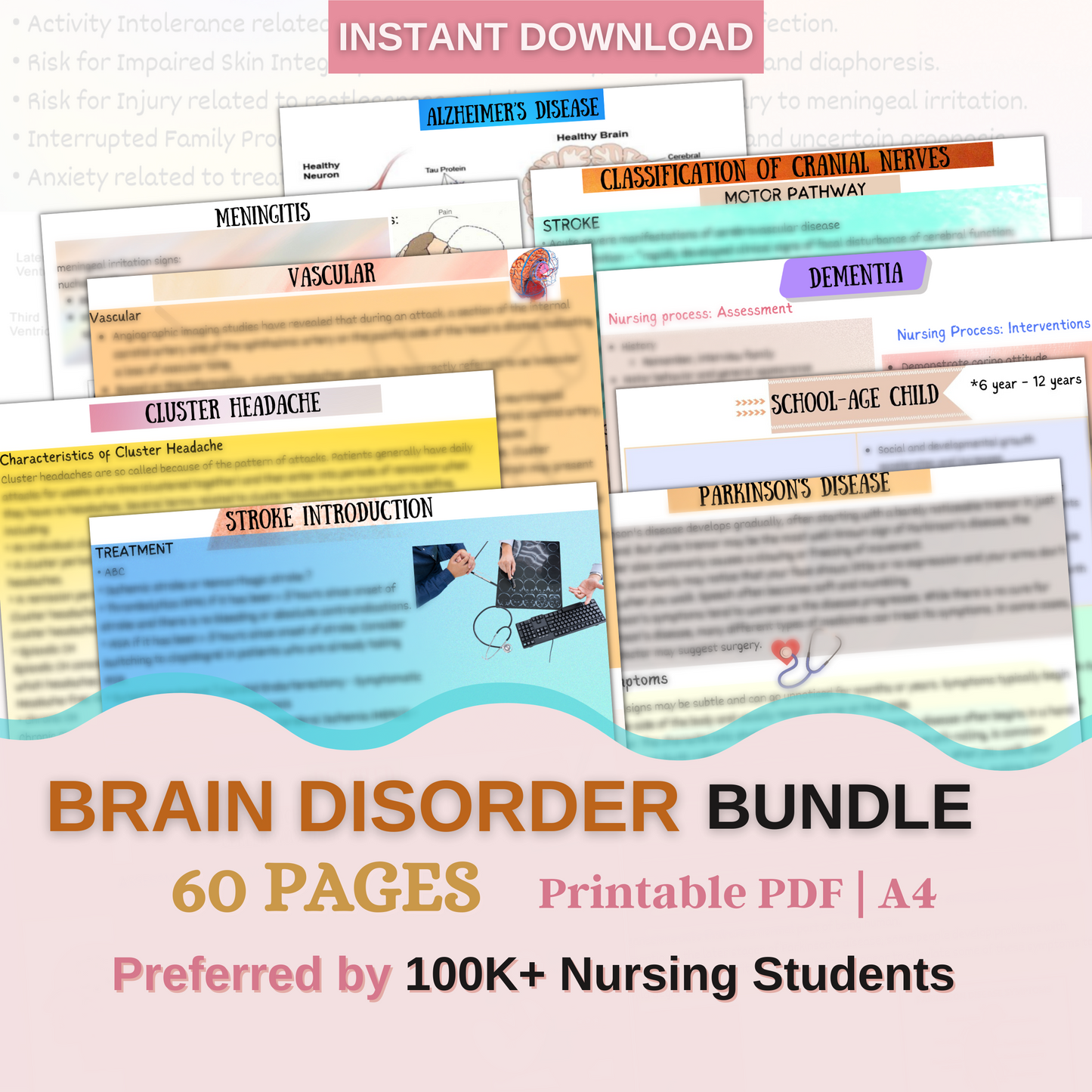 Ultimate Nursing School Bundle™ | All In One Nursing Study Guide