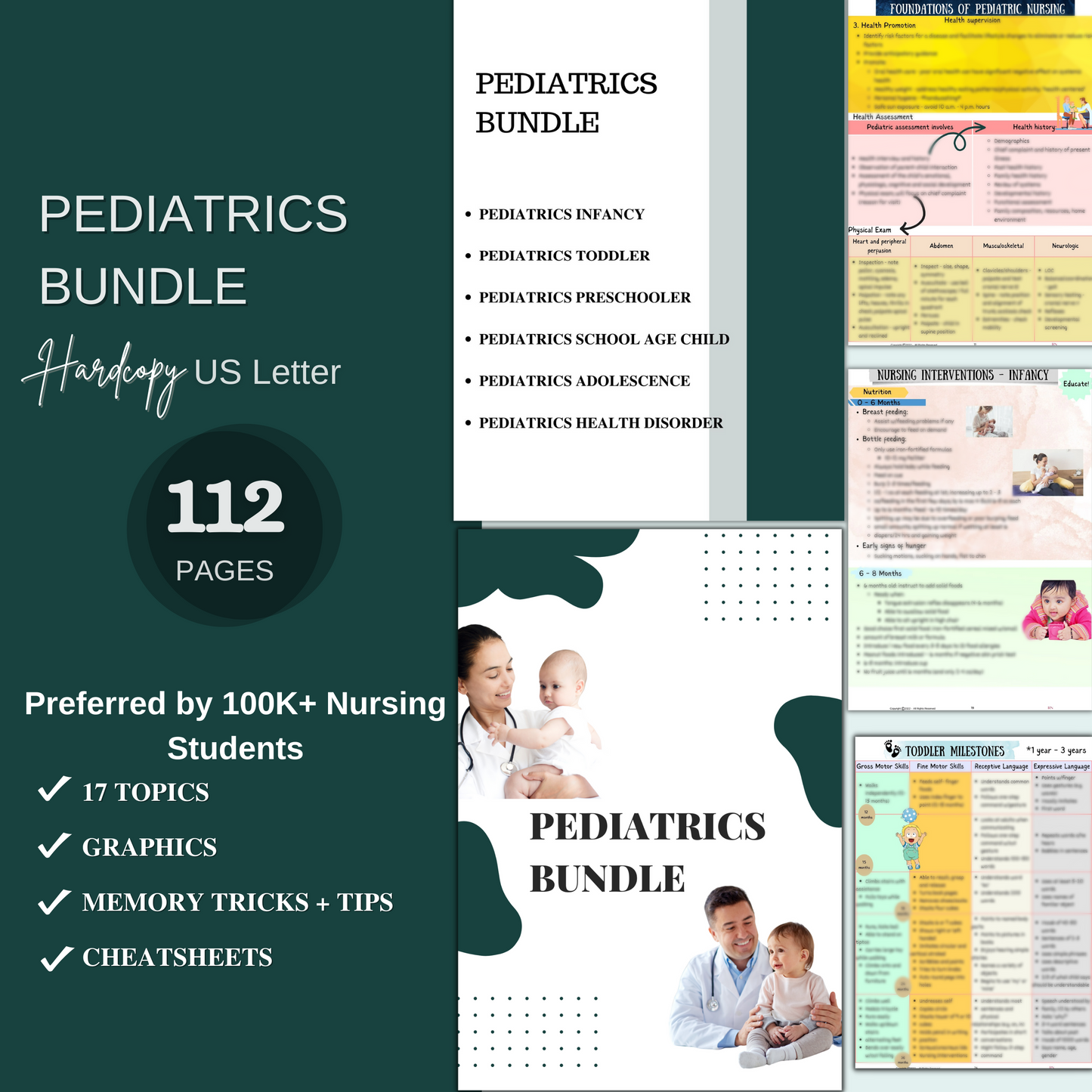 Spiral Bound Book | The Ultimate Nursing School Bundle - Nursing Focus