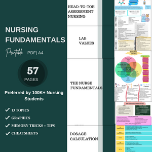 The Ultimate Nursing School Bundle | Nursing School & NCLEX Study Guide - Nursing Focus