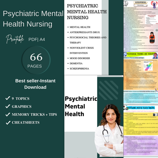 Psychiatric Mental Health Nursing - Nursing Focus