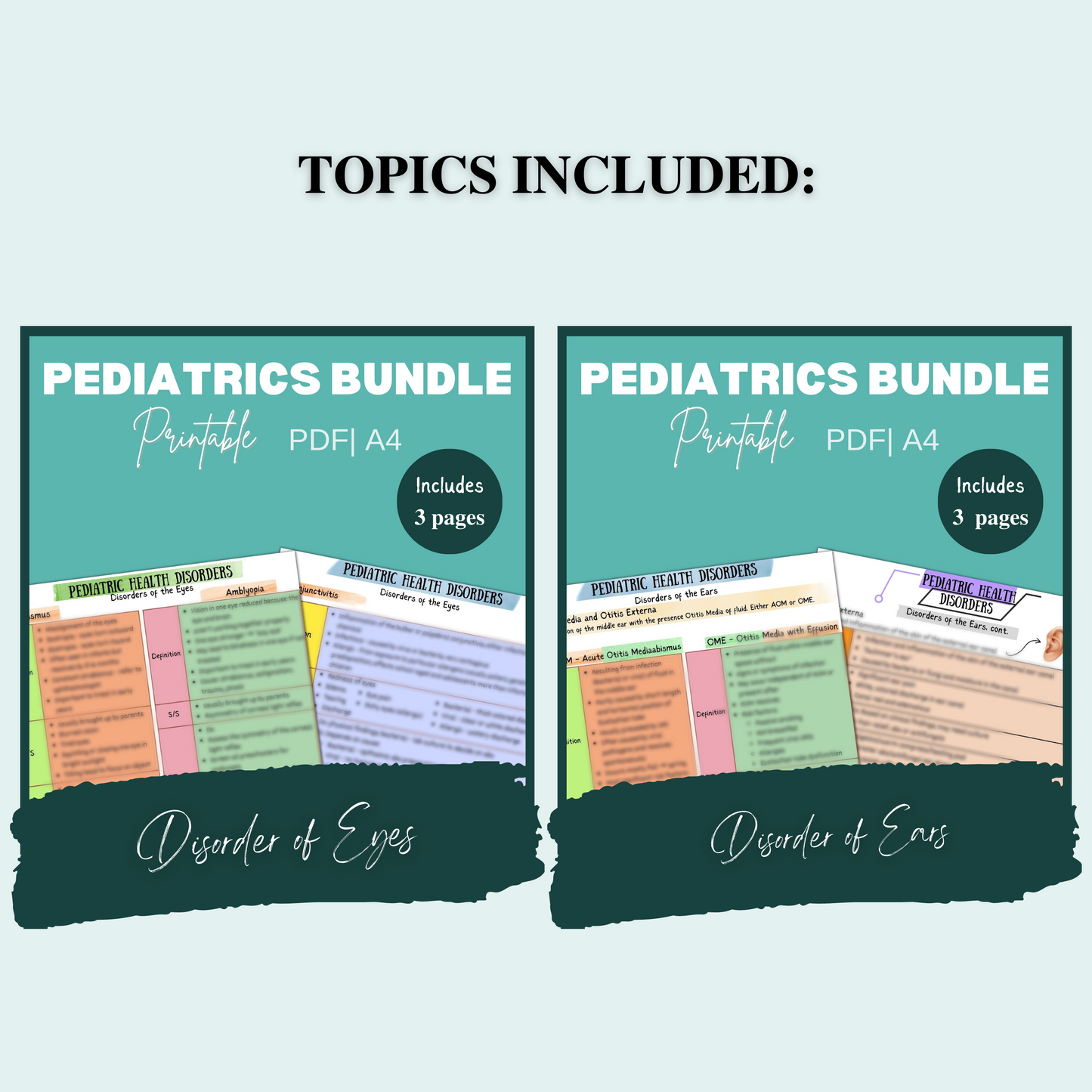 Pediatrics Study guide