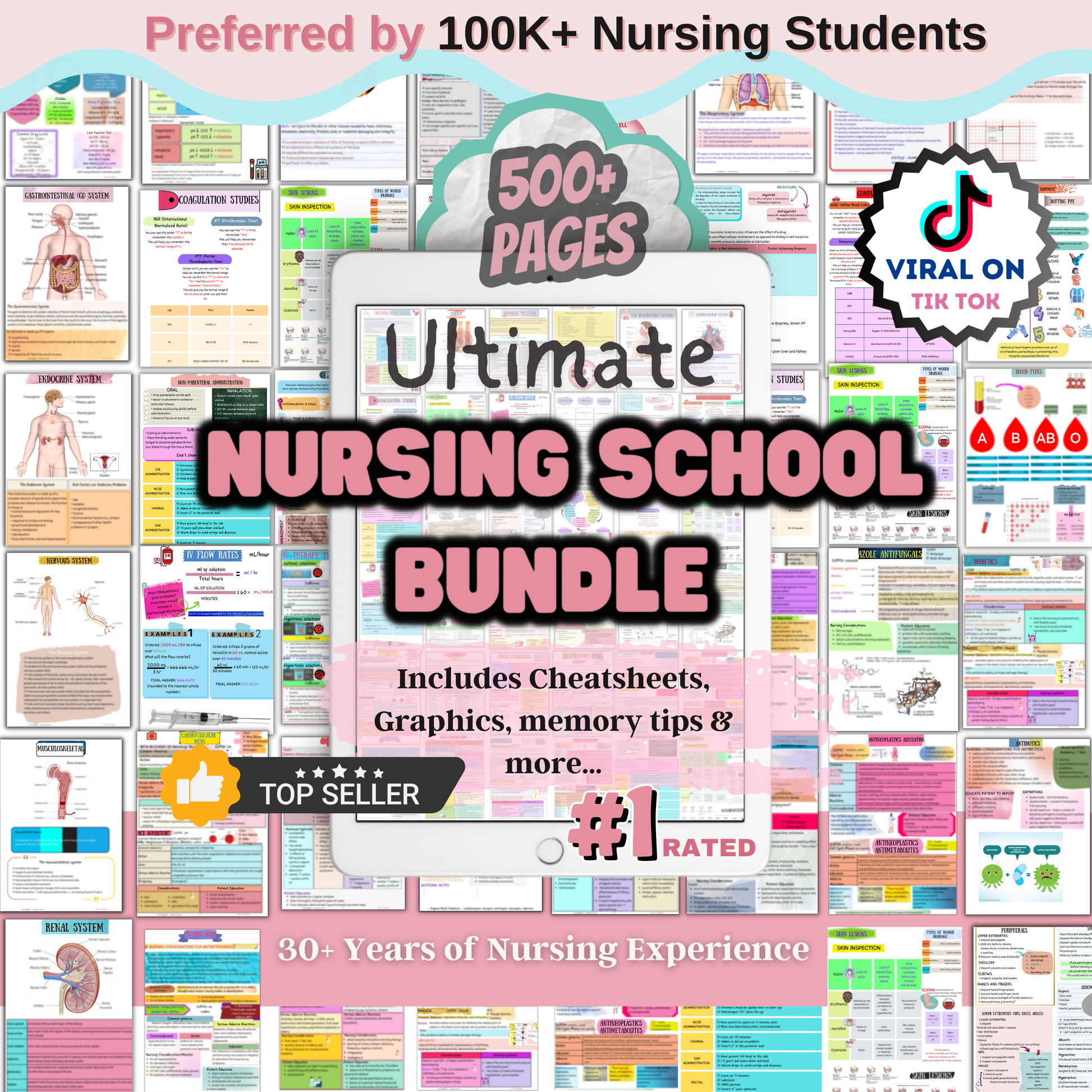 Ultimate Nursing School Bundle™ - Nursing Focus